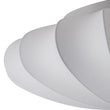 Load image into Gallery viewer, Farmhouze Light - Mid - century White Silk Flush Mount Light - Ceiling Light - 15 in -