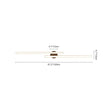 Load image into Gallery viewer, Farmhouze Light - Minimalist 2 - Light Linear Dimmable LED Semi Flush Wall Light - Wall Sconce - 47in/6000K -