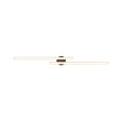Load image into Gallery viewer, Farmhouze Light - Minimalist 2 - Light Linear Dimmable LED Semi Flush Wall Light - Wall Sconce - 47in/6000K -