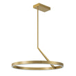 Load image into Gallery viewer, Farmhouze Light - Minimalist Dimmable LED Warm Round Halo Chandelier - Chandelier - Brass -
