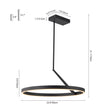 Load image into Gallery viewer, Farmhouze Light - Minimalist Dimmable LED Warm Round Halo Chandelier - Chandelier - Brass -