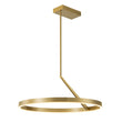 Load image into Gallery viewer, Farmhouze Light - Minimalist Dimmable LED Warm Round Halo Chandelier - Chandelier - Brass -