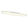 Load image into Gallery viewer, Farmhouze Light - Minimalist Linear White Oblong Dimable LED Ceiling Light - Ceiling Light - 35.4 in -