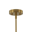 Load image into Gallery viewer, Farmhouze Light - Modern 3 - Light White Glass Globe Brass Tiered Sputnik Chandelier - Chandelier - Brass -