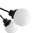 Load image into Gallery viewer, Farmhouze Light - Modern 6 - Light White Glass Globe Sputnik Ceiling Light - Ceiling Light - 4 Bulbs -