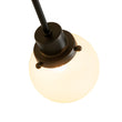 Load image into Gallery viewer, Farmhouze Light - Modern 6 - Light White Glass Globe Sputnik Ceiling Light - Ceiling Light - 4 Bulbs -