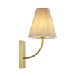 Load image into Gallery viewer, Farmhouze Light - Modern Brass Single Beige Fabric Cone Wall Light - Wall Sconce - 1 - Light -