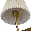 Load image into Gallery viewer, Farmhouze Light - Modern Brass Single Beige Fabric Cone Wall Light - Wall Sconce - 1 - Light -