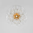 Load image into Gallery viewer, Farmhouze Light - Modern Brushed Brass Glam Glass Bubble Jellyfish Chandelier - Chandelier - Brass -