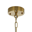 Load image into Gallery viewer, Farmhouze Light - Modern Brushed Brass Glam Glass Bubble Jellyfish Chandelier - Chandelier - Brass -