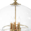 Load image into Gallery viewer, Farmhouze Light - Modern Brushed Brass Glam Glass Bubble Jellyfish Chandelier - Chandelier - Brass -