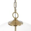 Load image into Gallery viewer, Farmhouze Light - Modern Brushed Brass Glam Glass Bubble Jellyfish Chandelier - Chandelier - Brass -