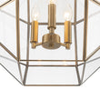 Load image into Gallery viewer, Farmhouze Light - Modern Candle Style Glass Geometric Cage Chandelier - Chandelier - 3 - Light -
