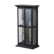 Load image into Gallery viewer, Farmhouze Light-Modern Candle Style Ripple Glass Outdoor Wall Lantern-Wall Sconce-Black-