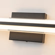Load image into Gallery viewer, Farmhouze Light - Modern Dimmable LED Black Wide Bathroom Vanity Light - Wall Sconce - Black -