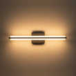Load image into Gallery viewer, Farmhouze Light - Modern Dimmable LED Black Wide Bathroom Vanity Light - Wall Sconce - Black -