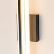 Load image into Gallery viewer, Farmhouze Light - Modern Dimmable LED Black Wide Bathroom Vanity Light - Wall Sconce - Black -