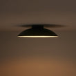 Load image into Gallery viewer, Farmhouze Light - Modern Dimmable LED Saucer Wide Dome Flush Mount Light - Ceiling Light - Black -