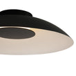 Load image into Gallery viewer, Farmhouze Light - Modern Dimmable LED Saucer Wide Dome Flush Mount Light - Ceiling Light - Black -