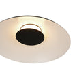 Load image into Gallery viewer, Farmhouze Light - Modern Dimmable LED Saucer Wide Dome Flush Mount Light - Ceiling Light - Black -