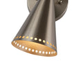 Load image into Gallery viewer, Farmhouze Light - Modern Double Cone 2 - Light Ambient Wall Sconce - Wall Sconce - Nickel -