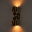 Load image into Gallery viewer, Farmhouze Light - Modern Double Cone 2 - Light Ambient Wall Sconce - Wall Sconce - Nickel -