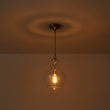 Load image into Gallery viewer, Farmhouze Light - Modern Farmhouse Bell Glass Shade Single Pendant Light - Pendant - Brass -
