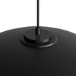 Load image into Gallery viewer, Farmhouze Light - Modern Farmhouse Black Saucer Oversized Dome Pendant - Chandelier - 30.7 in -