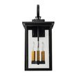 Load image into Gallery viewer, Farmhouze Light - Modern Farmhouse Candle Style Lantern Outdoor Wall Lamp - Wall Sconce - 3 - Light -
