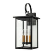 Load image into Gallery viewer, Farmhouze Light - Modern Farmhouse Candle Style Lantern Outdoor Wall Lamp - Wall Sconce - 3 - Light -