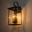 Load image into Gallery viewer, Farmhouze Light - Modern Farmhouse Candle Style Lantern Outdoor Wall Lamp - Wall Sconce - 3 - Light -