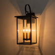 Load image into Gallery viewer, Farmhouze Light - Modern Farmhouse Candle Style Lantern Outdoor Wall Lamp - Wall Sconce - 3 - Light -