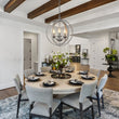 Load image into Gallery viewer, Farmhouze Light - Modern Farmhouse Candle Style Metal Orb Chandelier - Chandelier - Black - Silver -