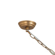 Load image into Gallery viewer, Farmhouze Light - Modern Farmhouse Candle Style Metal Orb Chandelier - Chandelier - Brass -