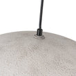 Load image into Gallery viewer, Farmhouze Light - Modern Farmhouse Oversized Dome Pendant - Chandelier - Grey White - 23 in. - L