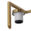 Load image into Gallery viewer, Farmhouze Light - Modern Gold Opal Glass Shade 3 - Light Vanity Lamp - Wall Sconce - Gold -