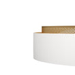 Load image into Gallery viewer, Farmhouze Light - Modern LED 2 - Tier Round Flush Mount Ceiling Light - Ceiling Light - White/3000K - Warm -