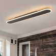 Load image into Gallery viewer, Farmhouze Light - Modern Minimalist Linear Oblong LED Semi Flush Mount - Ceiling Light - 39in -