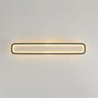 Load image into Gallery viewer, Farmhouze Light - Modern Oblong Dimmable LED Semi Flush Mount Ceiling Light - Ceiling Light - 39in -