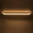 Load image into Gallery viewer, Farmhouze Light - Modern Oval LED Semi Flush Mount Ceiling Light - Ceiling Light - 47in -