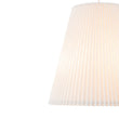 Load image into Gallery viewer, Farmhouze Light - Modern Pleated Linen Tapered Drum Lantern Pendant Light - Chandelier - 17.7 in -