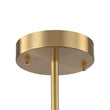 Load image into Gallery viewer, Farmhouze Light - Modern Sputnik Gradual Blue Glass Globe Bubble Chandelier - Chandelier - Brass -