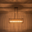 Load image into Gallery viewer, Farmhouze Light - Oil Rubbed Bronze 5 - Light Rectangle Crystal Chandelier - Chandelier - 31.5 in -
