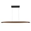 Load image into Gallery viewer, Farmhouze Light - OpenBox - Dimmable Warm LED Walnut Wood Linear Pendant Light - Chandelier - Walnut -