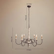 Load image into Gallery viewer, Farmhouze Light-OpenBox-Farmhouse 6 Light Wood Weathered Anchor Chandelier-Chandelier--
