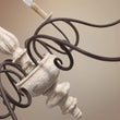 Load image into Gallery viewer, Farmhouze Light-OpenBox-Farmhouse 6 Light Wood Weathered Anchor Chandelier-Chandelier--