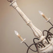 Load image into Gallery viewer, Farmhouze Light-OpenBox-Farmhouse 6 Light Wood Weathered Anchor Chandelier-Chandelier--