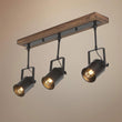 Load image into Gallery viewer, Farmhouze Light - OpenBox - Farmhouse Black 3 Light Track Ceiling Light - Ceiling Light -