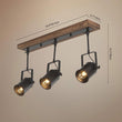 Load image into Gallery viewer, Farmhouze Light - OpenBox - Farmhouse Black 3 Light Track Ceiling Light - Ceiling Light -