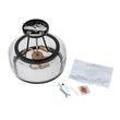 Load image into Gallery viewer, Farmhouze Light - OpenBox - Farmhouse Glass Lantern Semi Flush Mount - Ceiling Light -